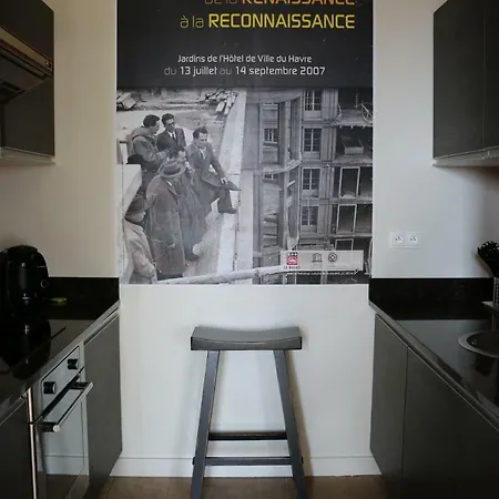 Maison Valmer - Le Negociant, Elegant F2 Classe 4 Etoiles 르아브르